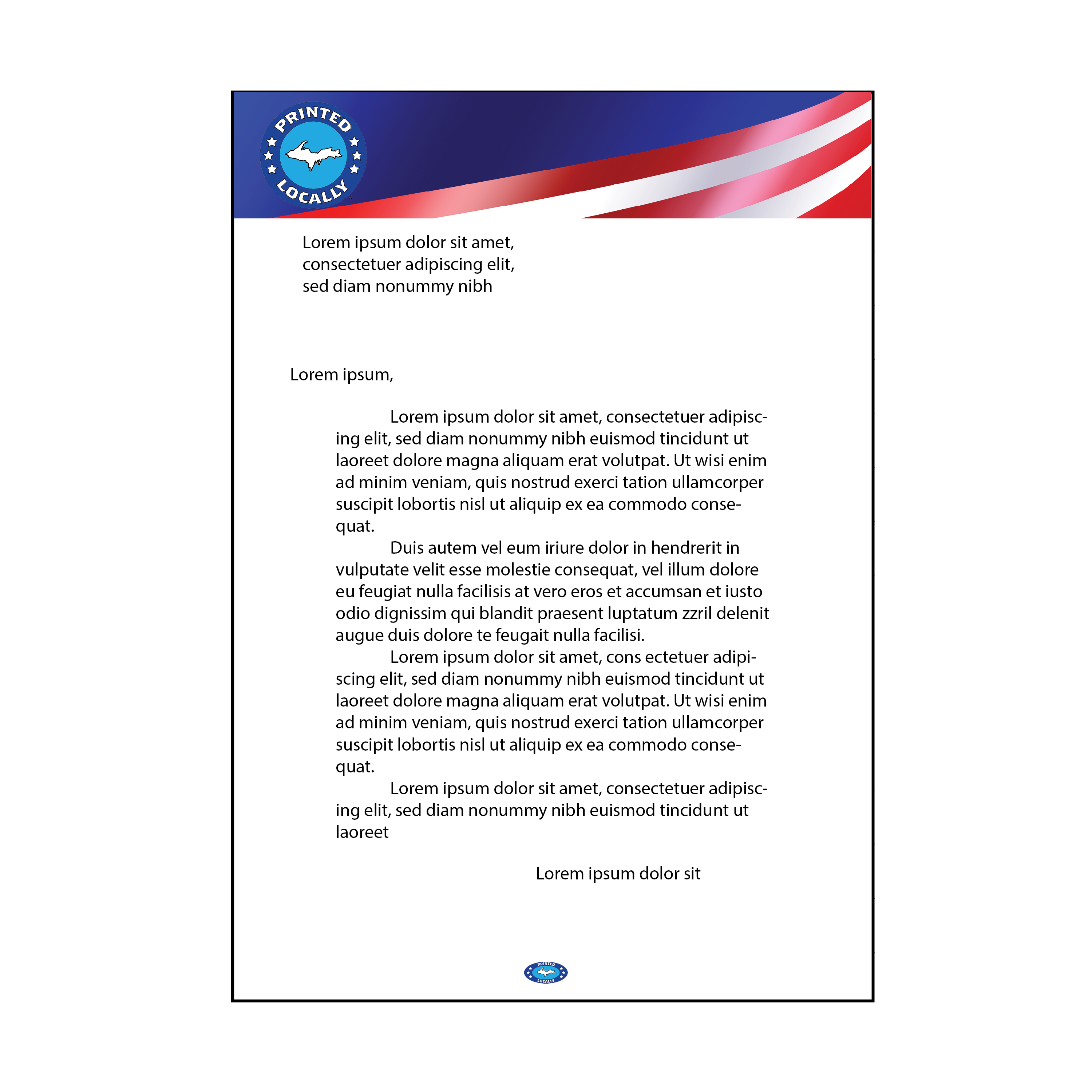 Custom Letterhead
