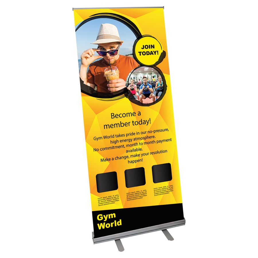 Retractable Banner Stand